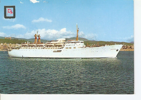 Postal 036659 : Compañia Trasmediterranea. Juan March. Ciudad de Compostela. Las Palmas de Gran Canaria. Santa Cruz de Tenerife