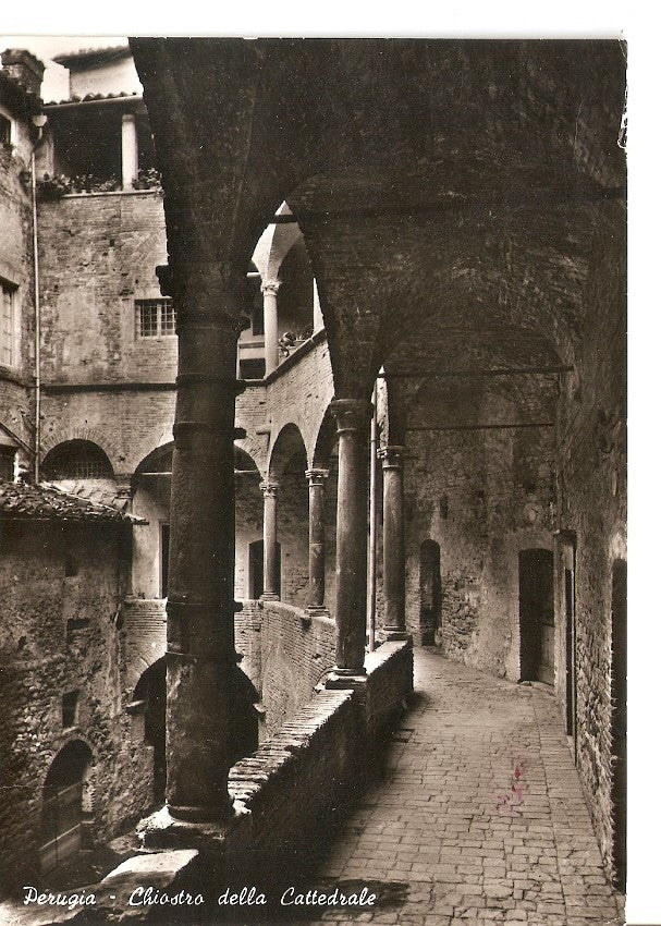 Postal 036662 : Perugia - Chiostro della Cattedrale