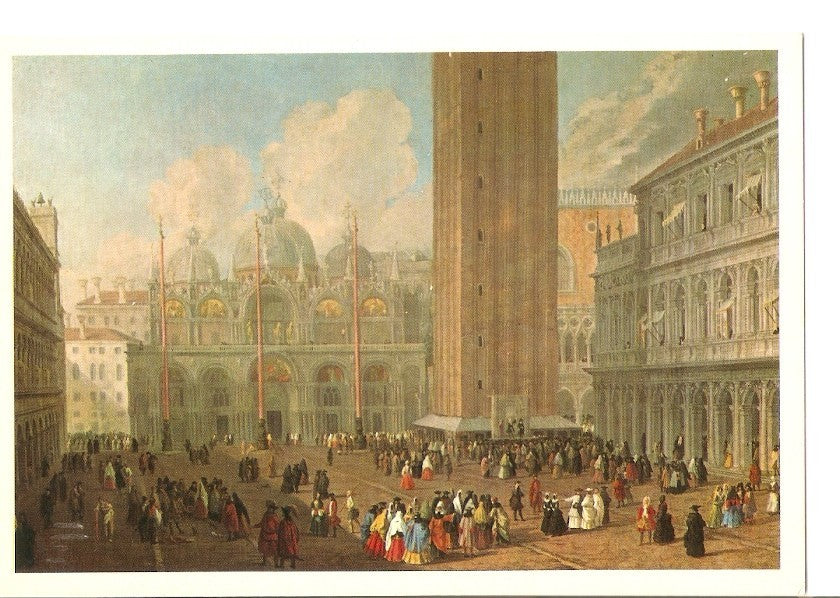 Postal 036683 : Luca Carlevaris. Piazza S. Marco. Coll. Italico Brass (Venezia)