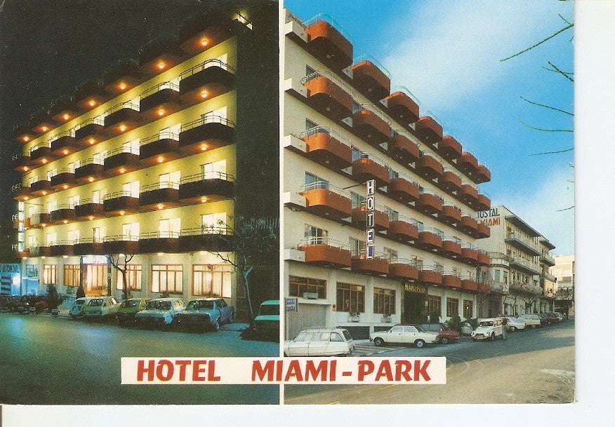 Postal 036688 : Hotel Miami-Park. San Carlos de la Rapita (Tarragona)