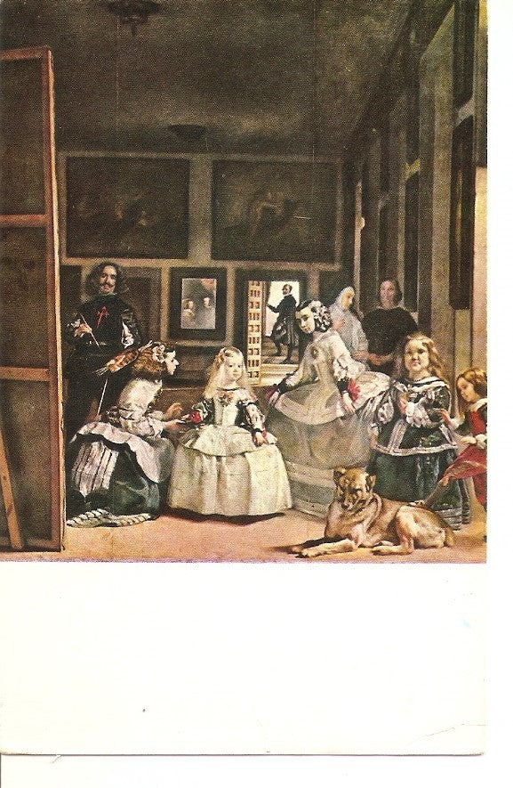 Postal 036696 : Las Meninas. Museo del Prado. Velazquez