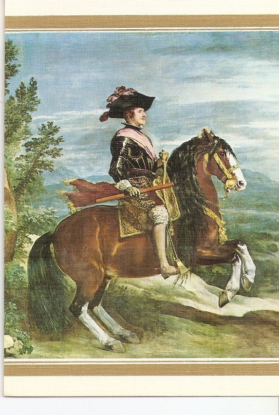Postal 036703 : Velazquez. Felipe IV. Museo del Prado