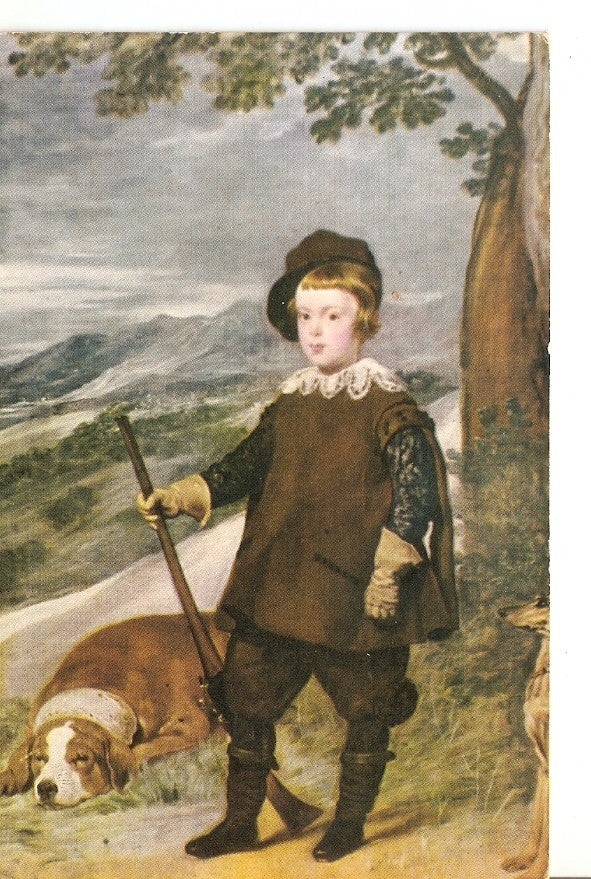 Postal 036707 : El Principe Baltasar Carlos. Velazquez. Museo del Prado