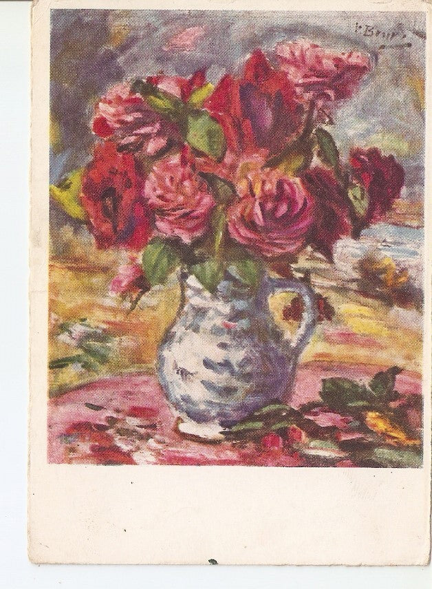 Postal 036710 : Srdecne prani. Vincenc Benes: Ruze