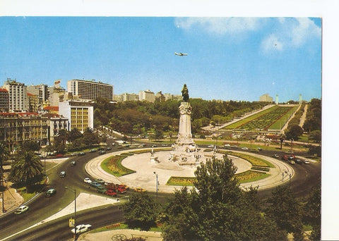 Postal 036714 : Lisboa (Portugal). Place du Marques de Pombal et Parc Eduardo VII