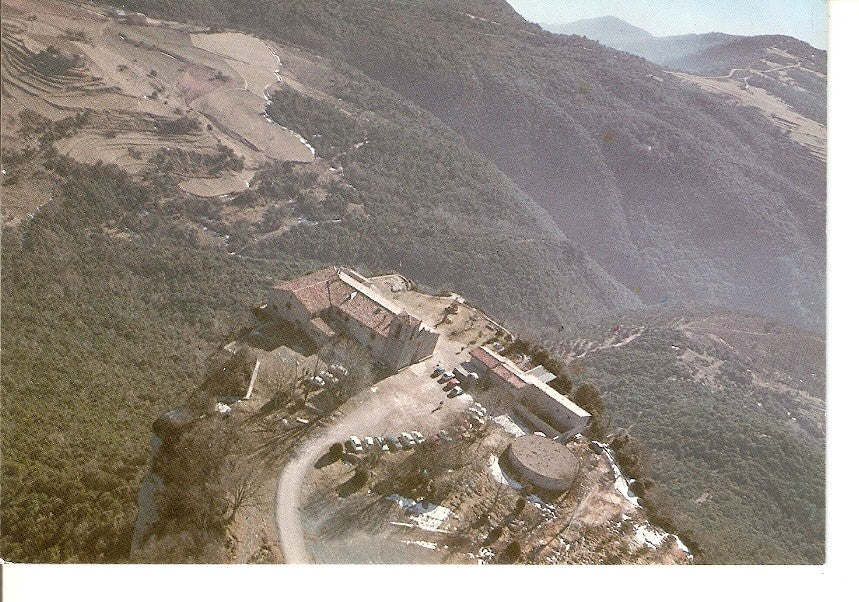 Postal 036725 : Vista aeria del Santuari de Ntra. Del Far
