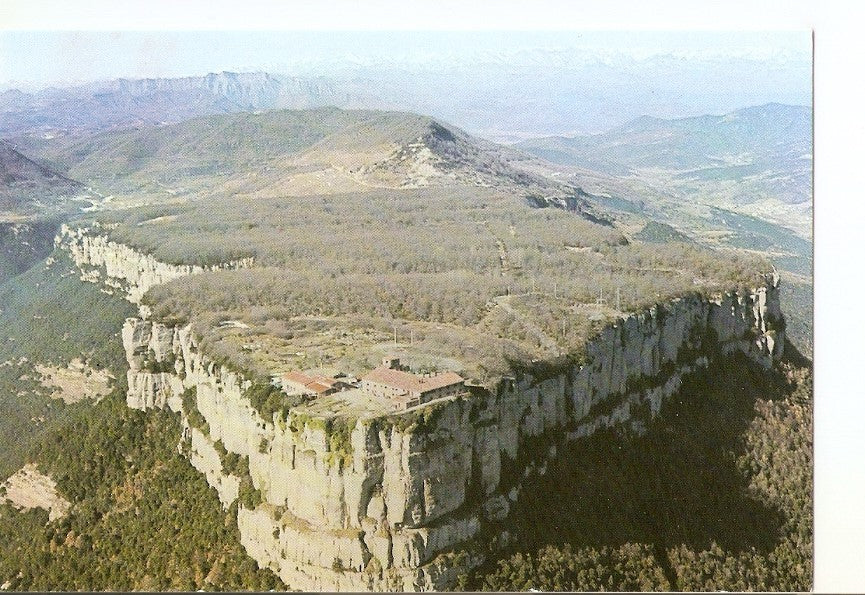 Postal 036726 : Vista aeria del Santuari de Ntra. Del Far
