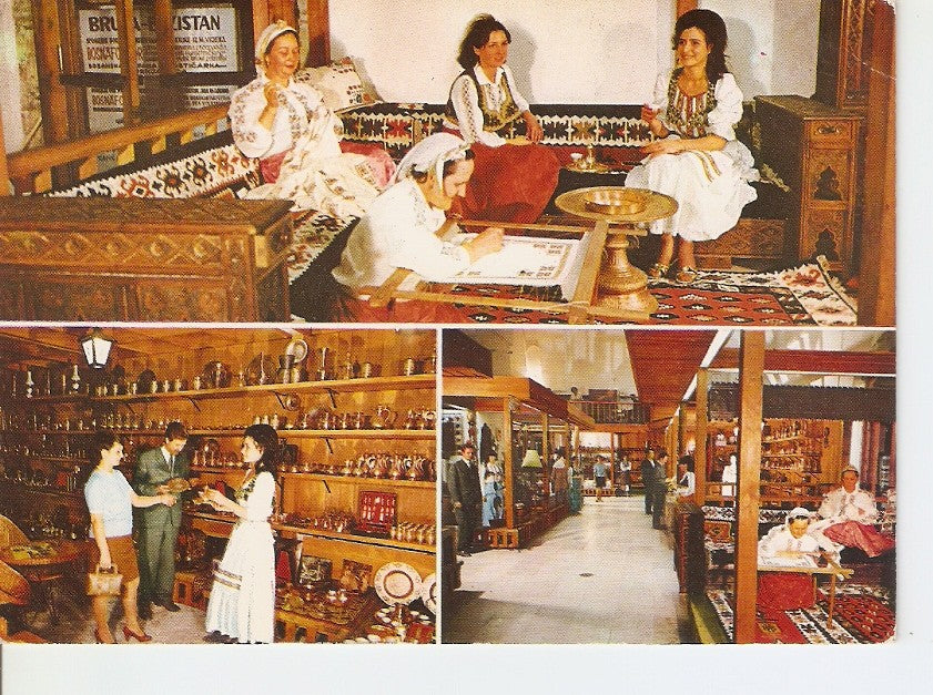 Postal 036731 : Sarajevo. Brusa Bezistan Emporium