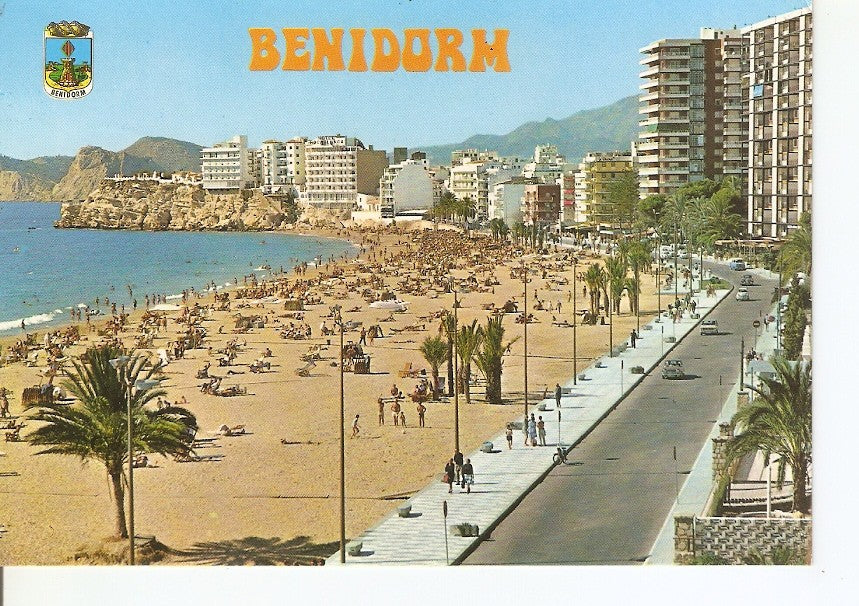 Postal 036776 : Benidorm (España). Playa Levante