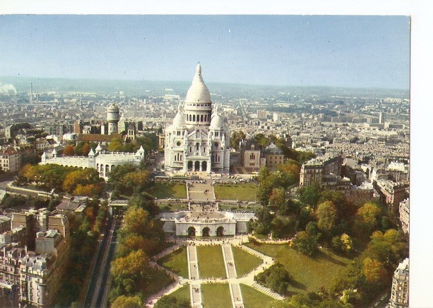 Postal 036795 : Paris. Basilique du Sacre Coeur de Montmartre