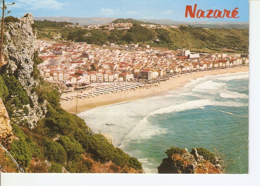 Postal 036809 : Nazare (Portugal). Vista general