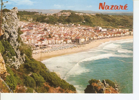 Postal 036809 : Nazare (Portugal). Vista general