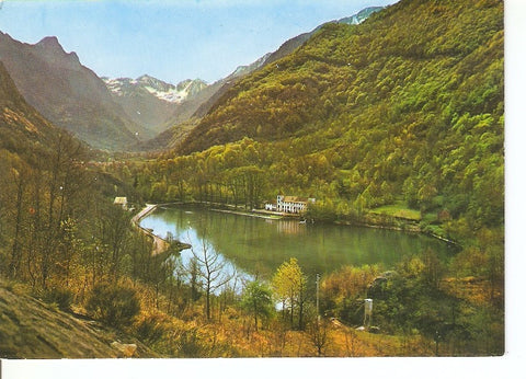 Postal 036812 : Environs dAX les Thermes - le lac et le manoir dOrgeix