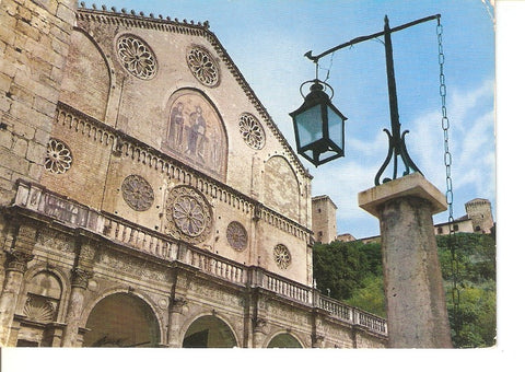 Postal 036830 : Spoleto. Il Duomo - Particolare