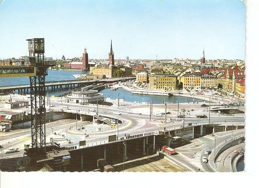 Postal 036839 : Stockholm. Slussen. The Sluice