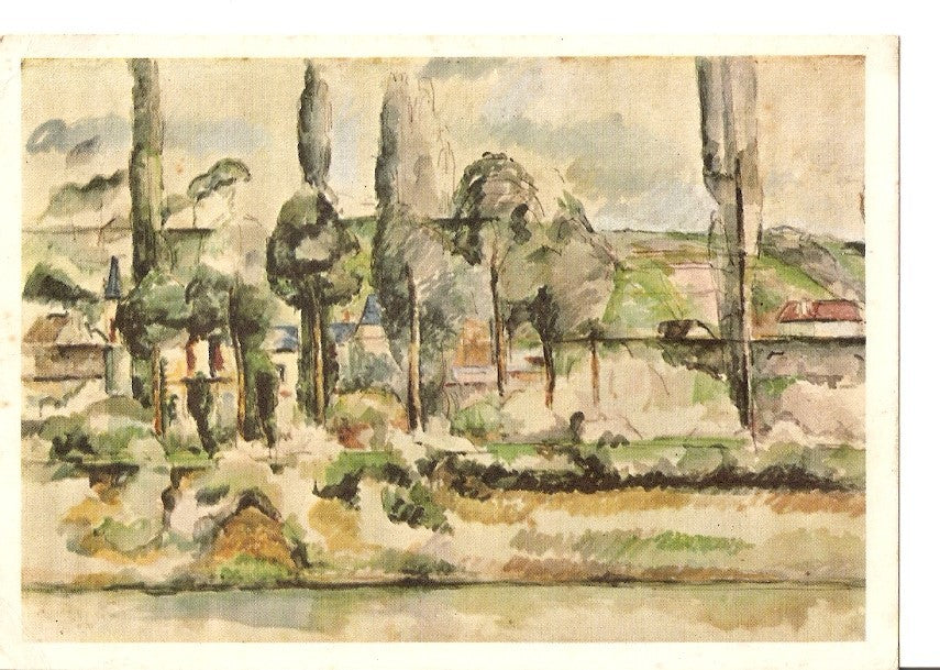Postal 036852 : Cezanne - Château de Medan. Kunsthaus Zurich