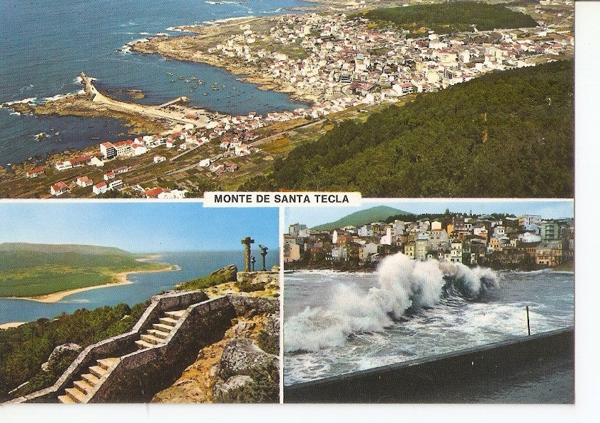 Postal 036853 : Montel de Santa Tecla (La Guardia)