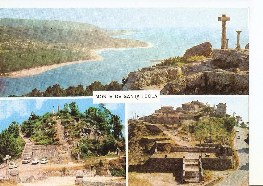 Postal 036864 : Monte de Santa Tecla (La Guardia)