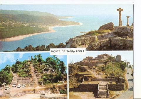 Postal 036864 : Monte de Santa Tecla (La Guardia)