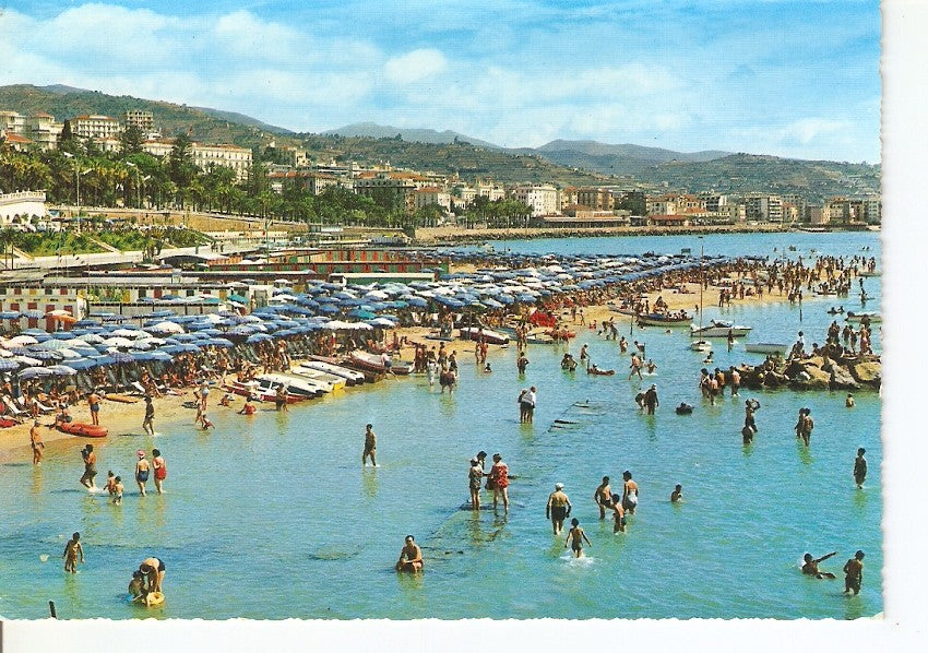Postal 036893 : Riviera dei Fiori - San Remo. Plage Imperatrice