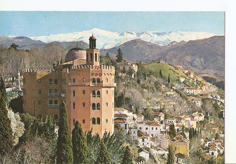 Postal 036924 : Granada. Vista de Sierra Nevada