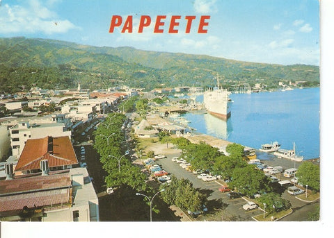 Postal 036938 : Papeete. The Water Front