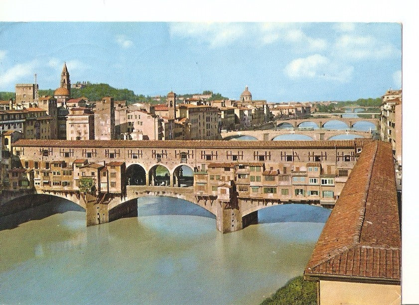 Postal 036969 : Firenze. Old Bridge - View of the Bridges