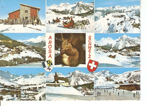 Postal 036980 : Arosa Schweiz