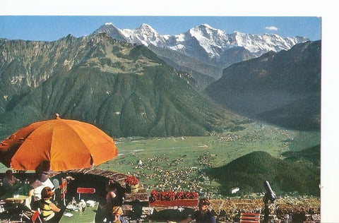 Postal 036981 : Interlaken - Harder Kulm