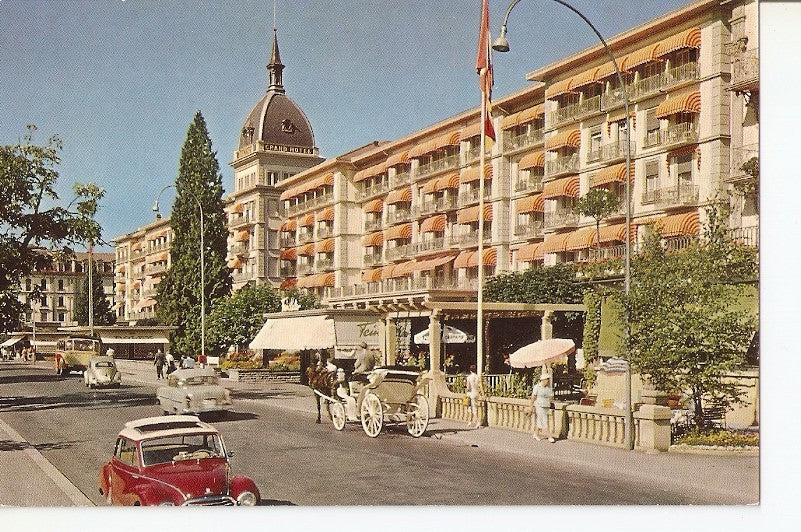 Postal 036997 : Interlaken - Grand Hotel Victoria - Jungfrau