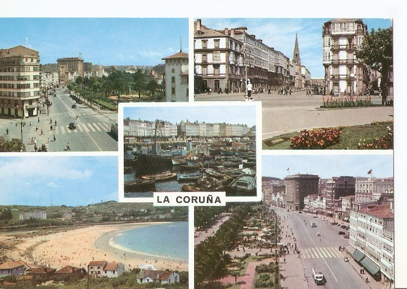 Postal 037017 : La Coruña  