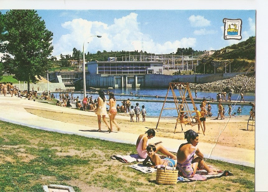 Postal 037038 : Orense. Plecinas en la playa de Oira