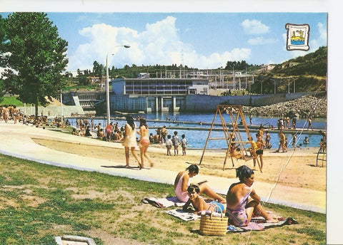 Postal 037038 : Orense. Plecinas en la playa de Oira