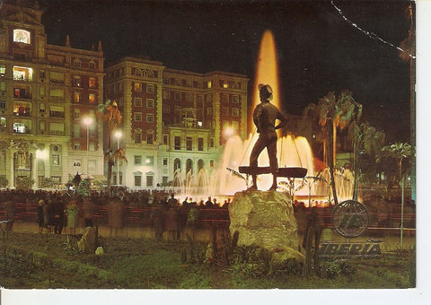 Postal 037040 : Malaga. Fuente de la Marina. El Cenachero