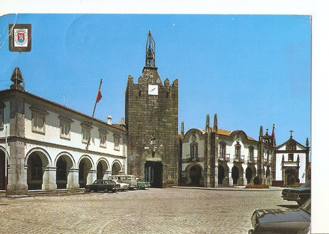 Postal 037044 : Caminha (Portugal). Misericordia. Camara Municipal