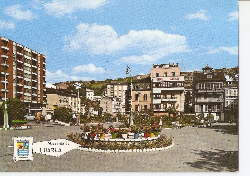 Postal 037051 : Luarca. Parque