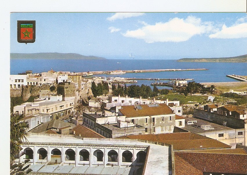 Postal 037073 : Tanger. Vista parcial puerto