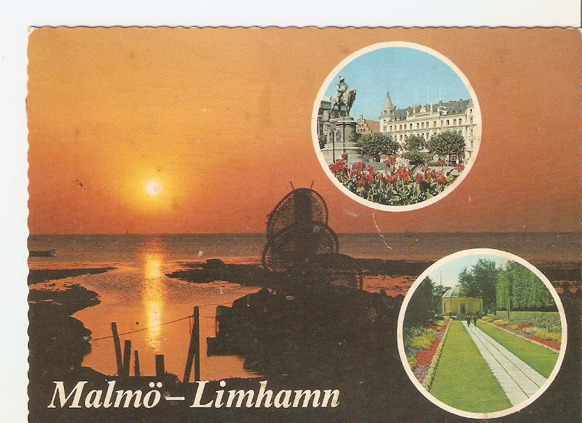 Postal 037075 : Malmo - Limhamn Stortorget