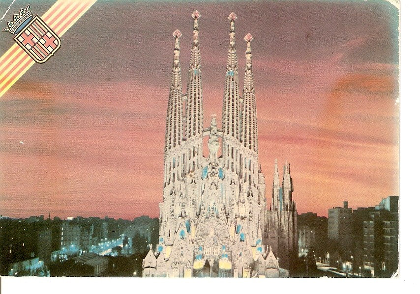 Postal 037100 : Barcelona. Templo de la Sagrada Familia