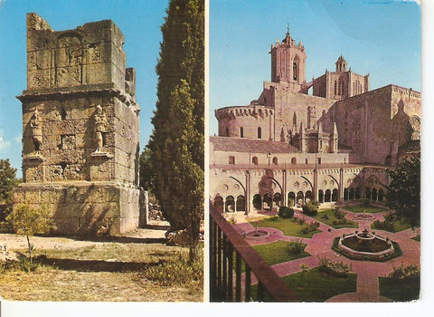Postal 037103 : Tumba romana llamada de Los Escipiones. Claustros de la Catedral