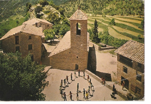 Postal 037105 : Castell de lAreny. Vista general