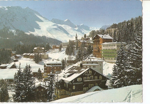 Postal 037135 : Arosa. Schlittenpartie