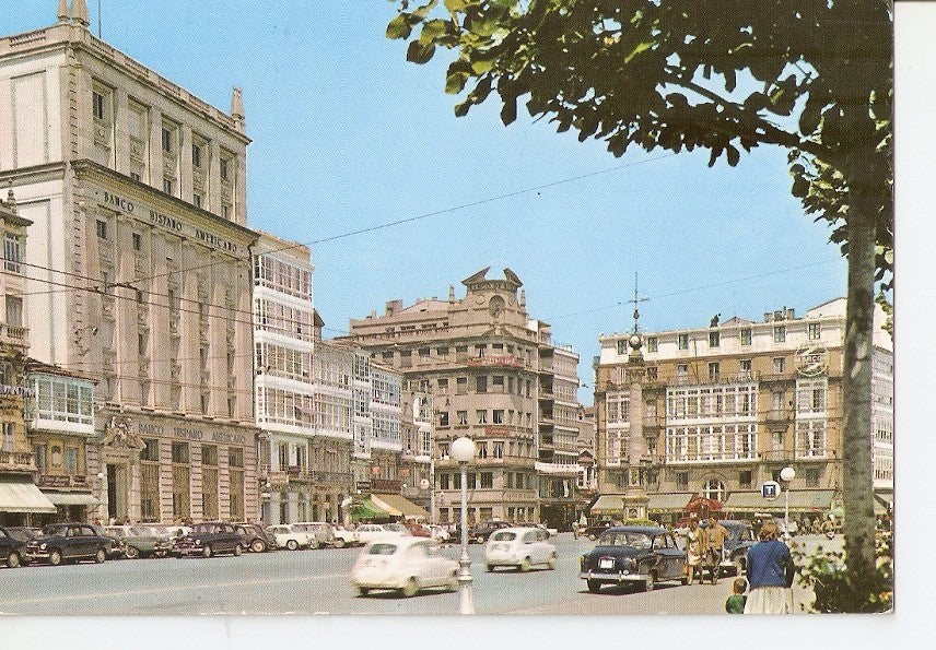 Postal 037144 : La Coruña. Cantones de Jose Antonio