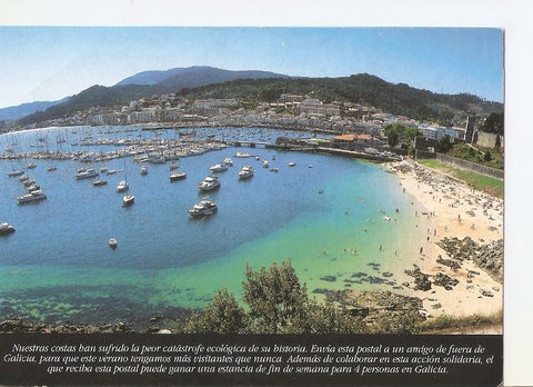 Postal 037158 : Baiona - Pontevedra. Puerto