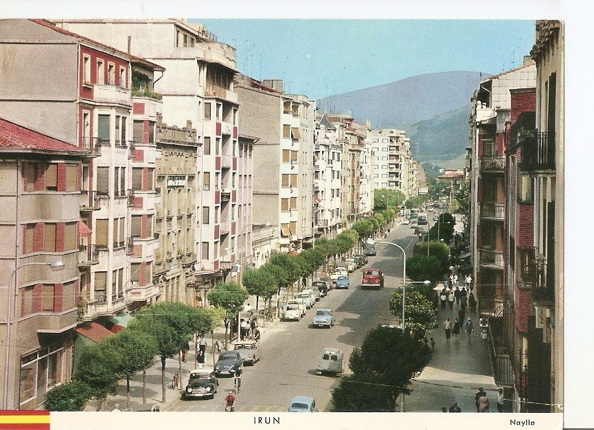 Postal 037164 : Irun. Naylla. Paseo de Colon