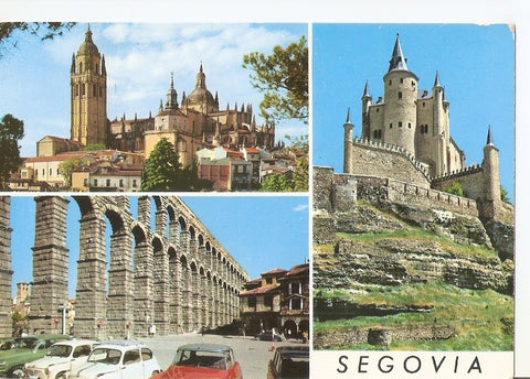 Postal 037179 : Segovia. Detalles de la ciudad