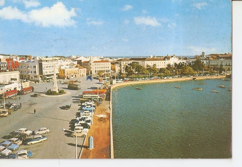 Postal 037189 : Faro - Portugal. Enseada da Doca. Jardim