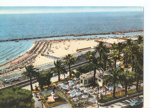 Postal 037206 : Riviera dei Fiori - San Remo. Spiaggia di ponente