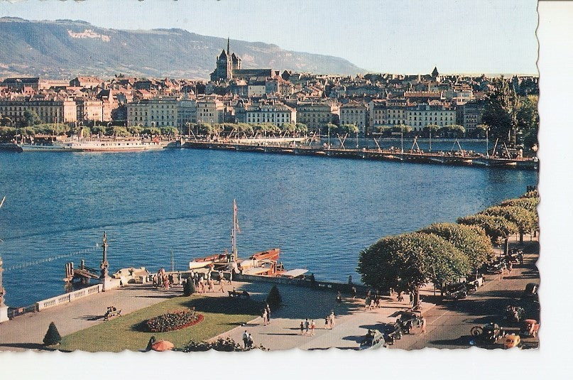 Postal 037207 : Geneve. La Rade et la Ville