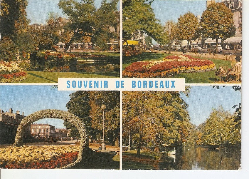 Postal 037208 : Bordeaux. Le Jardin Public